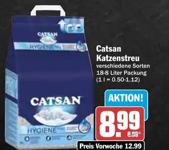 AEZ Catsan Katzenstreu 18-8 Liter Packung Angebot