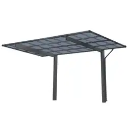 toom Baumarkt Ximax Carport 'Wing 80' anthrazit 276 x 531 x 284 cm Angebot