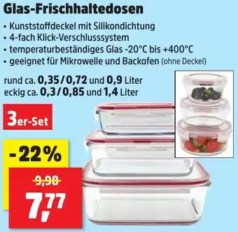Thomas Philipps Glas-Frischhaltedosen 3er-Set Angebot