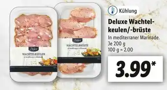 Lidl Deluxe wachtelkeulen/-brüste Angebot