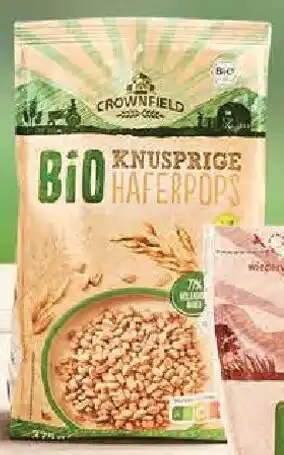 Lidl Crownfield Bio Knusprige Haferpops 375 g Angebot