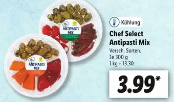 Lidl Chef select antipasti mix Angebot