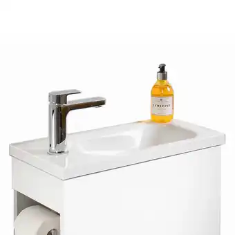 toom Baumarkt Aufsatzwaschtisch 'X2.0' Gussmarmor weiß 50 x 10 x 25 cm Angebot