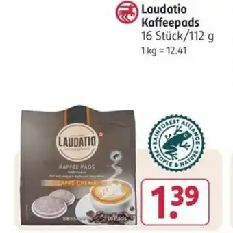 Rossmann Laudatio Kaffeepads Angebot