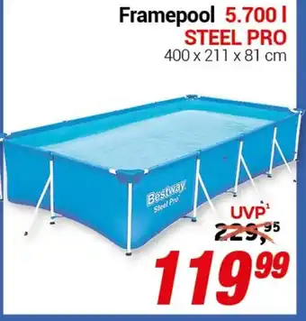 CENTERSHOP Framepool 5.700 | STEEL PRO Angebot