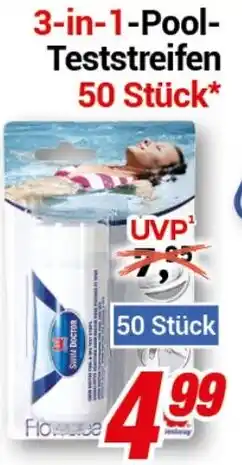 CENTERSHOP 3-in-1-Pool- Teststreifen 50 Stück* Angebot