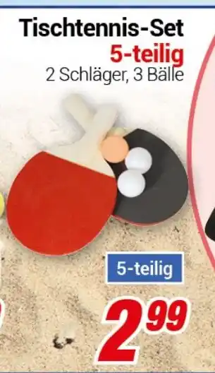 CENTERSHOP Tischtennis-Set Angebot