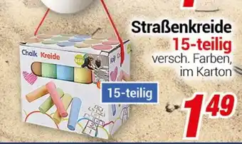 CENTERSHOP Straßenkreide 15-teilig Angebot