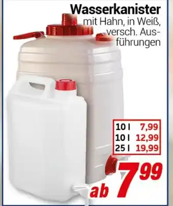 CENTERSHOP Wasserkanister Angebot