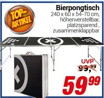 CENTERSHOP Bierpongtisch Angebot