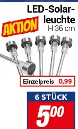 CENTERSHOP LED-Solar- leuchte Angebot
