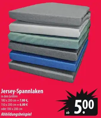 Famila Nord Ost Jersey-Spannlaken Angebot