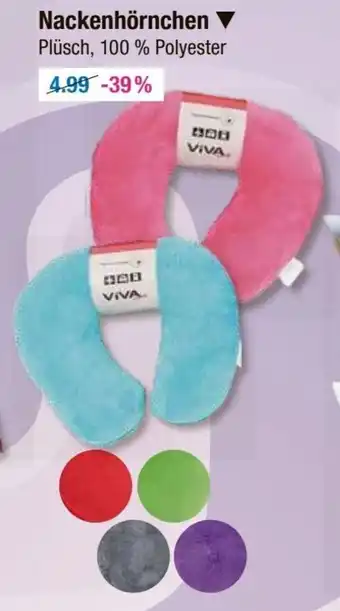 V Markt VIVA Nackenhörnchen Angebot