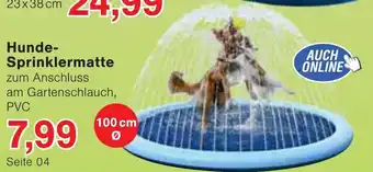 Wiglo Wunderland Hunde- Sprinklermatte Angebot
