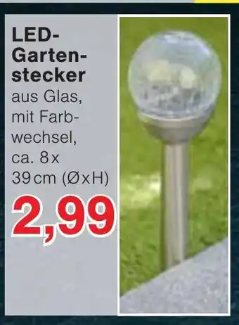 Wiglo Wunderland LED- Gartenstecker Angebot