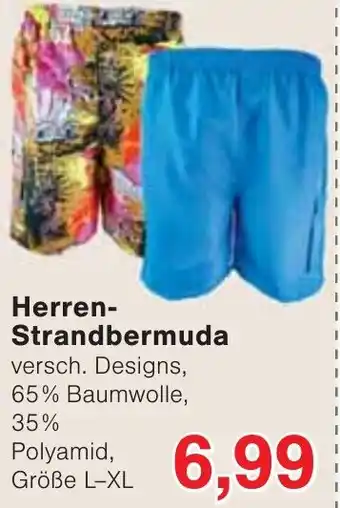 Wiglo Wunderland Herren- Strandbermuda Angebot