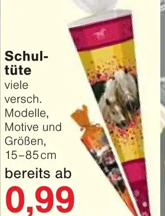 Wiglo Wunderland Schultüte Angebot