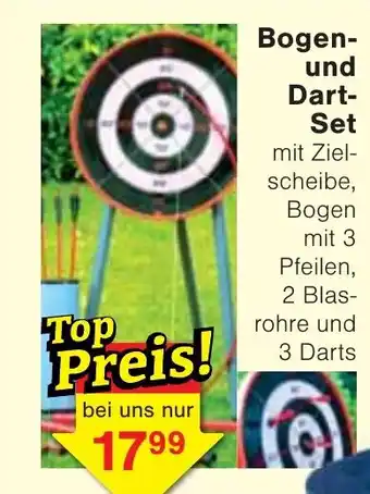 Wiglo Wunderland Bogen- und Dart- Set Angebot