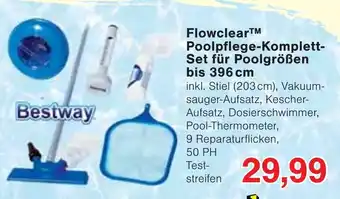 Wiglo Wunderland Bestway Flowclear Poolpflege-Komplett- Set für Poolgrößen bis 396 cm Angebot