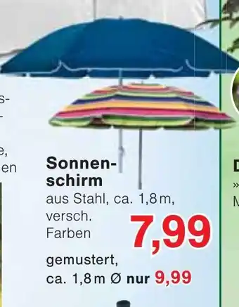Wiglo Wunderland Sonnenschirm Angebot