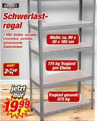 Posten Börse KYNAST Schwerlastregal Angebot