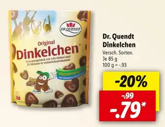 Lidl Dr. quendt dinkelchen Angebot