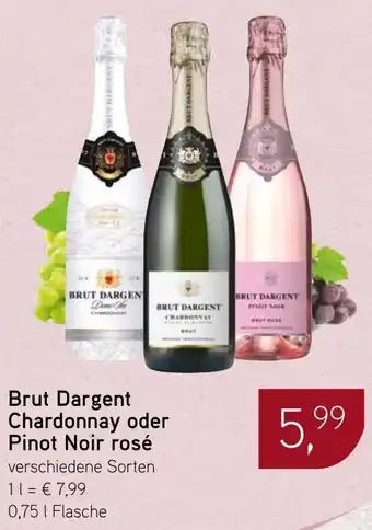 Dornseifer Brut Dargent Chardonnay oder Pinot Noir rosé 0,75 L Flasche Angebot