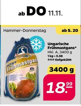 NETTO Ungarische frühmastgans Angebot