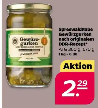 NETTO Spreewaldrabe gewürzgurken Angebot