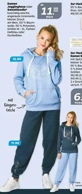 NETTO Damen jogginghose oder sweathoodie Angebot