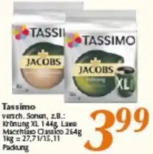 inkoop JACOBS Tassimo Angebot