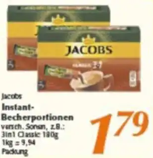 inkoop Jacobs Instant Becherportionen Angebot