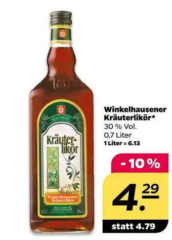 NETTO Winkelhausener kräuterlikör Angebot