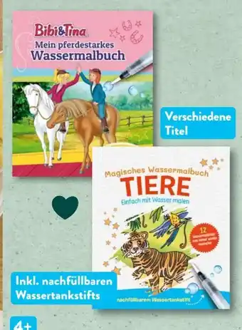 Aldi Nord Wassermalbuch Angebot