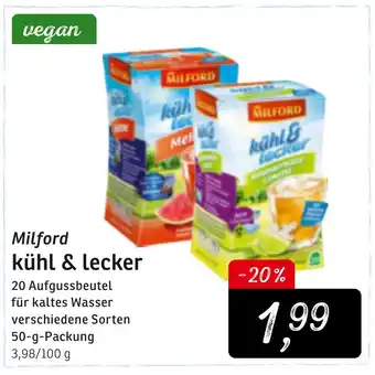 KONSUM Milford Kühl & Lecker 50g Angebot