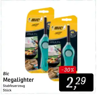KONSUM Bic Megalighter Angebot