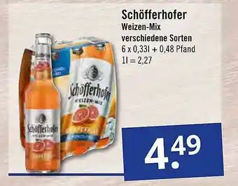 GetränkePartner Schöfferhofer Weizen-mix Angebot