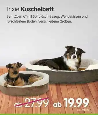 MegaZoo Trixie Kuschelbett Angebot