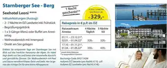 E-Center Starnberger See - Berg Angebot