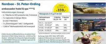 E-Center Nordsee - St Peter-ording Angebot