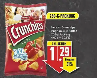 E-Center Lorenz Crunchips Paprika Oder Salted Angebot