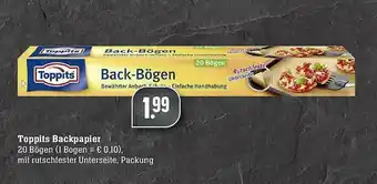 E-Center Toppits Backpapier Angebot