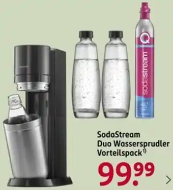 Rossmann SodaStream Duo Wassersprudler Vorteilspack Angebot