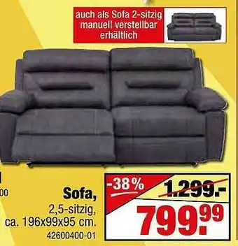 SB Lagerkauf Sofa Angebot