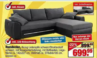 SB Lagerkauf Rundecke Angebot