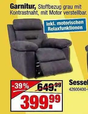 SB Lagerkauf Garnitur Angebot