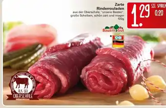 WEZ Bauern Gut Zarte Rinderrouladen 100g Angebot