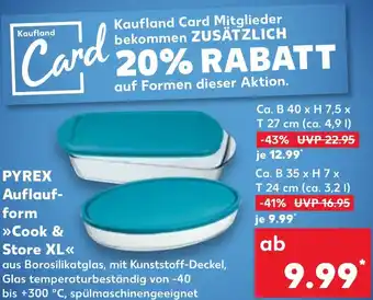 Kaufland PYREX Auflaufform Cook & Store XL Angebot