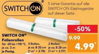 Kaufland SWITCH ON Folienrollen Angebot