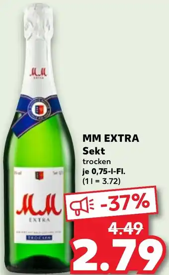 Kaufland MM EXTRA Sekt 0,75 L-Fl. Angebot